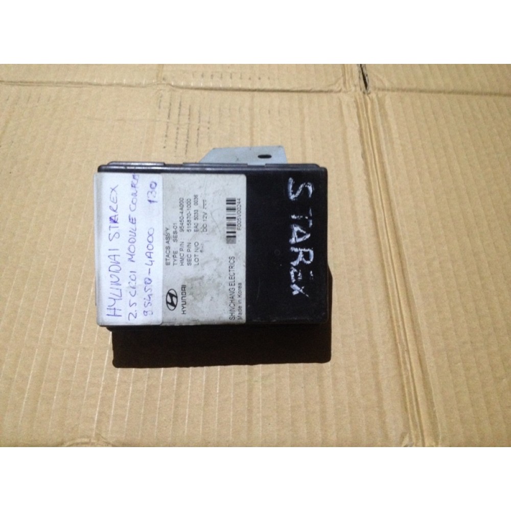 Hyundai Starex 2.5 CRDİ Module Control